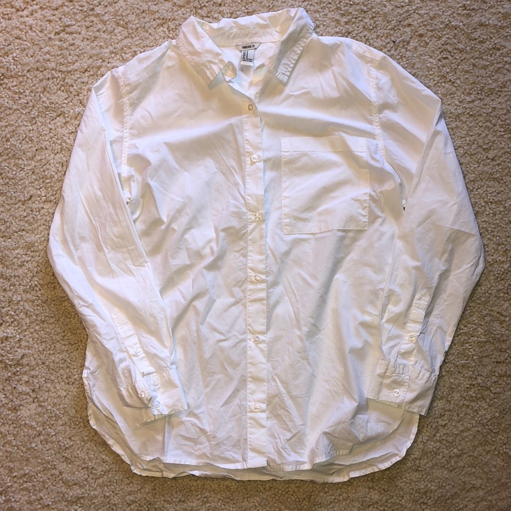 White Colared Blouse